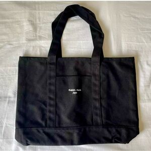 MICHAEL KORS XOXO Black Canvas Tote Bag